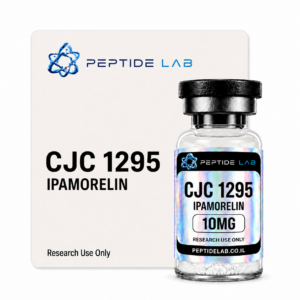 בקבוקון CJC-1295 ו-Ipamorelin — פפטיד למחקר מעבדתי