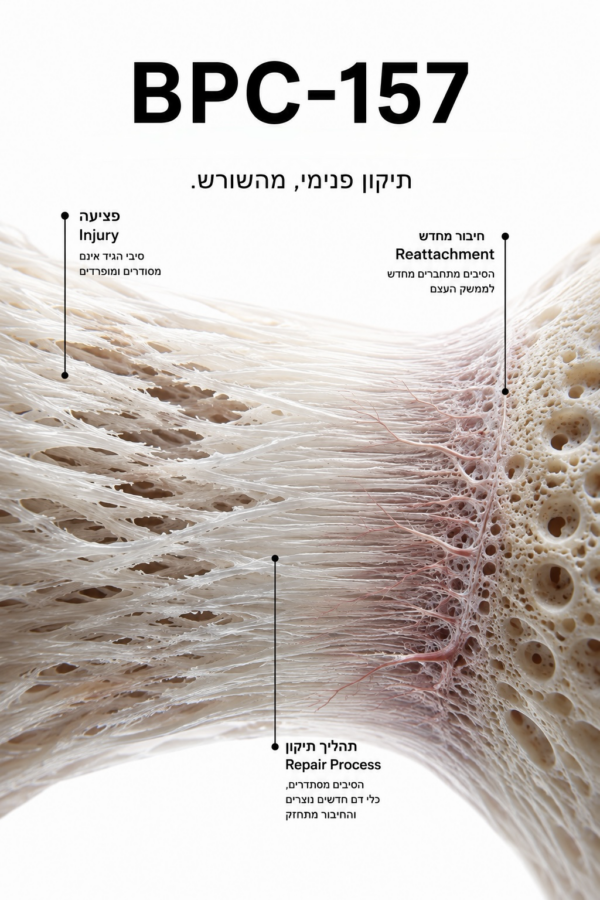 BPC-157 — tissue-repair research infographic